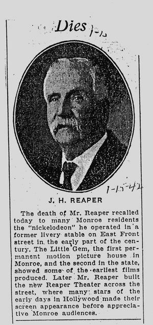 Reaper Theatre - Article From Vince